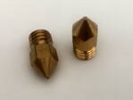 Brass nozzle hotendu MK8