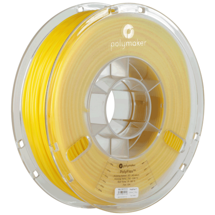 Polyflex TPU-95A Filament Yellow 1,75mm Polymaker 750g