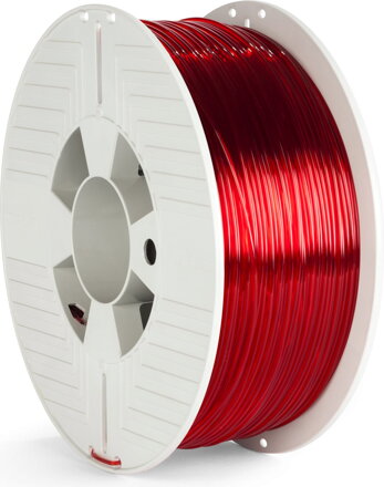 Pet-G Filament 1.75 mm Red Transparent Verbatim 1 kg