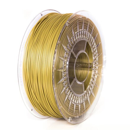 PLA filament  1.75 mm Gold Devil Design 1 kg