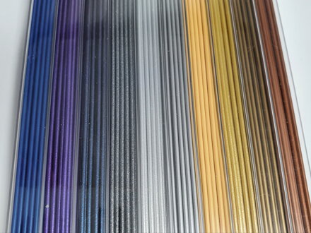 Little Monk strings up to 3D pen Pla 1.75mm 330mm 10 metallic colors (50bm)