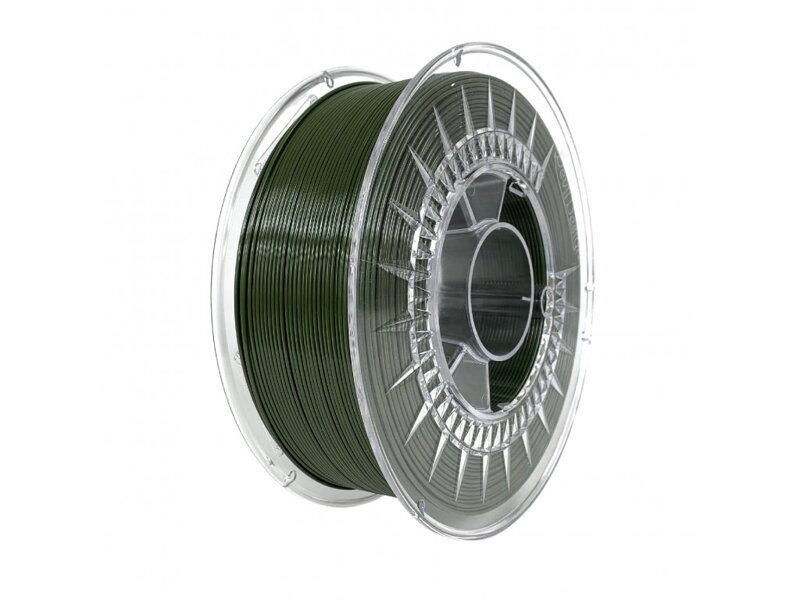 PLA filament 1.75 mm olive green Devil Design 1 kg