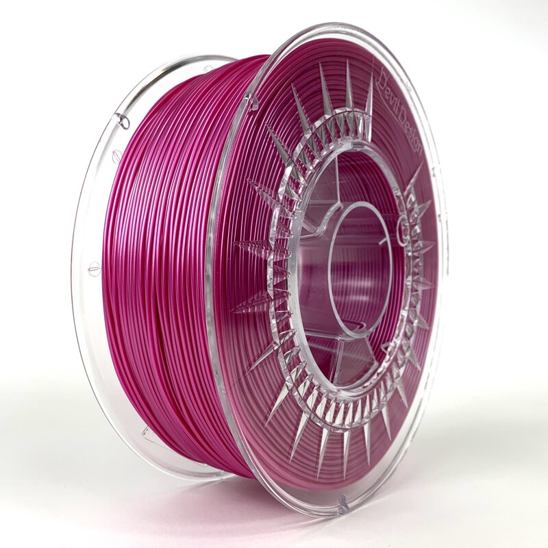 PLA filament 1.75 mm pearl pink Devil Design 1 kg