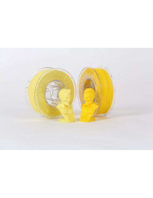 Print with Smile - PLA duo Pack - 1.75 mm - yellow/yellow - 2 x 500 g