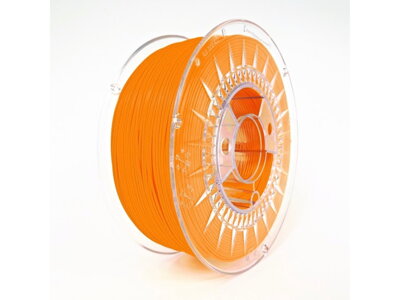 PET-G 1.75 mm filament bright orange Devil Design 1 kg