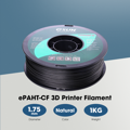 ePAHT-CF natural filament 1,75 mm 0,75 kg eSUN