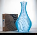 Pla Crystal Clear Iceland Blue 1,75mm 750g Fillamentum