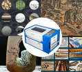 Professional CO2 laser engraver 50 W 300 x 500 mm
