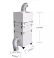 Air filter for laser engravers