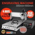 CNC milling machine - milling machine tool 3040 / 6040 4 axis CNC