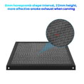 Honeycomb pad lasers and CNC