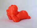 Sample FIBER3D PLA thermo orange white filament 1.75 mm 10 m for 3D pen