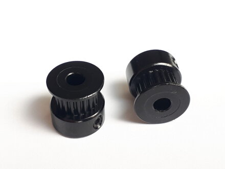 GT2 pulley - black anodized