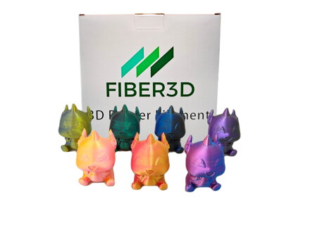FIBER3D Filamenty PLA SILK Dual color 1 kg