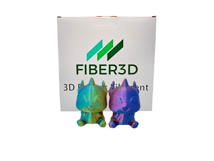 FIBER3D Filamenty PLA SILK Tri color 1 kg