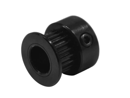 GT2 pulley - black anodized
