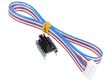 Reduction to an external stepper motor