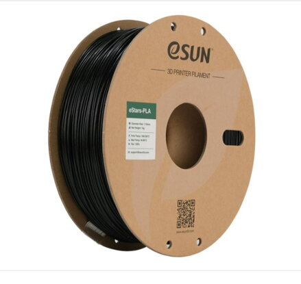 eStars-PLA Filament Galaxy Black 1.75 mm 1 kg eSun