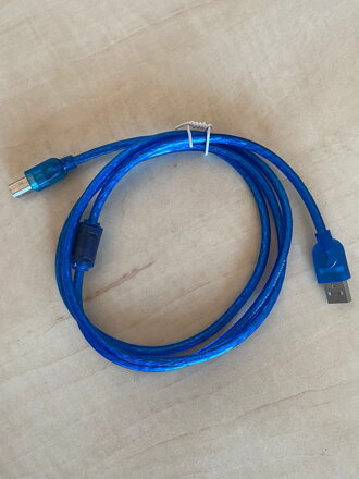 USB connecting cable USB 2.0 A-B 1.5 m