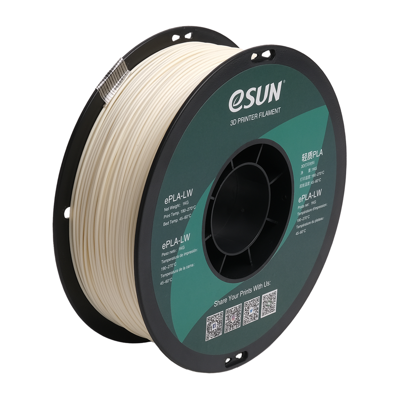 ePLA-LW filament 1,75 mm 1 kg eSUN ePLA-LW filament 1,75 mm 1 kg eSUN