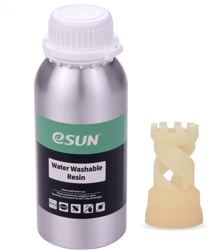 Water washable Resin eWashable eSun 0,5 kg - bazaar pink colour