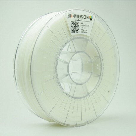 ABS 1.75 mm 750 g Natural ABS 1.75 mm 750 g Natural