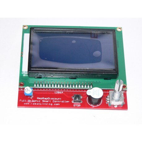 Fully graphically LCD display 12864