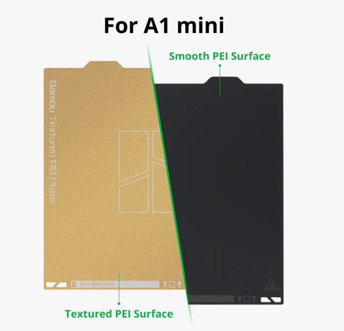 Bambu Dual-Texture PEI Plate