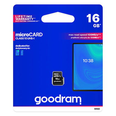 MicroSD 16 GB memory card MicroSD 16 GB memory card