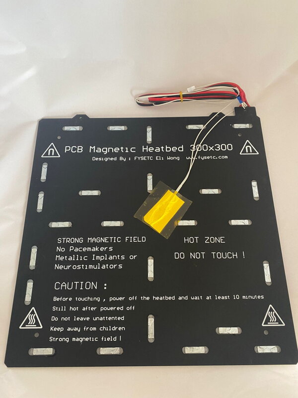 Magnetic heated pad 300x300 mm Magnetic heated pad 300x300 mm