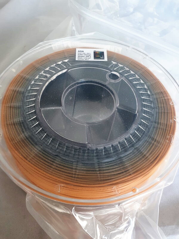 Print with Smile - ASA Color Run - 850 g - 1.75 mm Print with Smile - ASA Color Run - 850 g - 1.75 mm