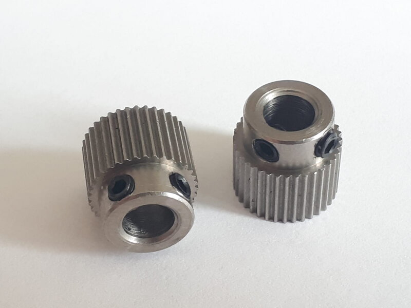 Extruder feed wheel Extruder feed wheel