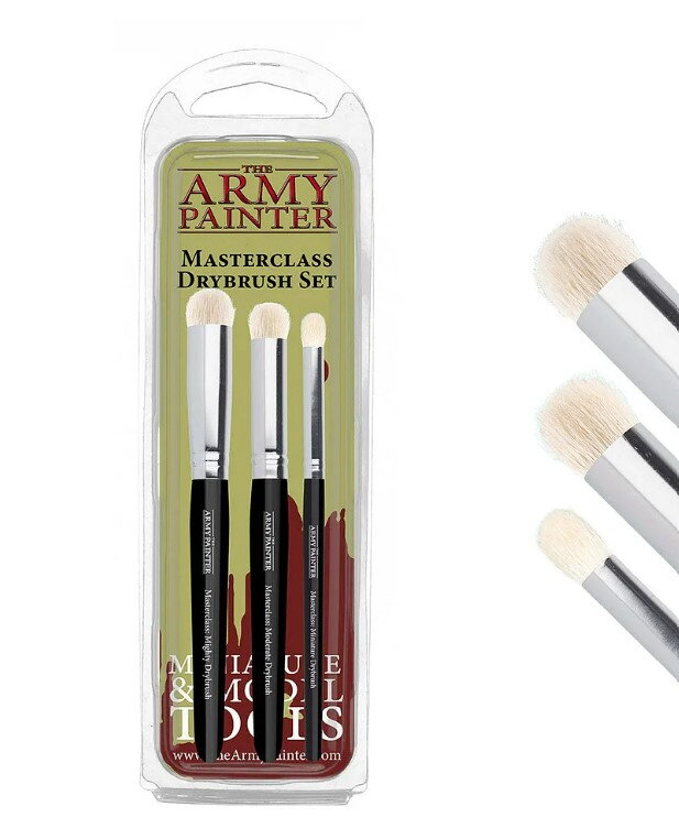 Army Painter Masterclass Drybrush Set - set of brushes Army Painter Masterclass Drybrush Set - set of brushes