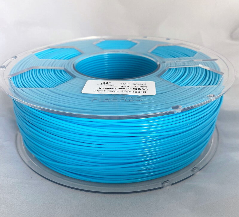FIBER3D ASA - shining in the darkness of 1.75mm 1kg FIBER3D ASA - shining in the darkness of 1.75mm 1kg