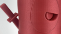 PLA FIBERSATIN FILAMENT RED SEMI-MATTE 1.75mm Fiberlogs 850g