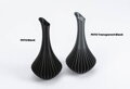 Filament-PM Pet-G string black transparent filament PM 1.75 mm 0.5 kg