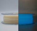 PLA filament 1.75 mm blue glow in the dark Devil Design 0.33 kg