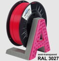 PLALAMENT Raspberry Semitransparent 1.75 mm Aurabol 1kg