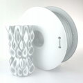 PLA FIBERSILK FILAMENT White Pearl Metallic 1,75mm Fiberlogy 850g