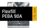 Sample 15 meters - Flexfill PEBA 90A Durable print string 1,75mm FILLAMENTUM NATURAL
