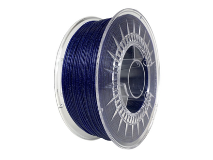 PETG filament 1.75 mm Galaxy sparkling super blue 1kg