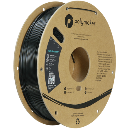 POLYSMOOTH FILAMENT Black 1,75mm Polymaker 750g