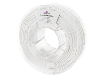 S-Flex Filament 90A Polar White 1.75mm Spectrum 0.25kg