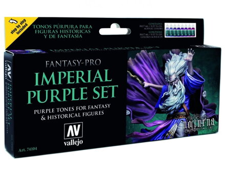 Vallejo for Nocturn Set 74104 Imperial Purple Set (8)