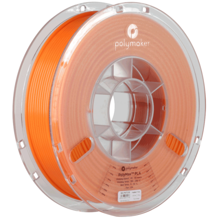 Pla Polymax Filament Orange 1.75mm Polymaker 750g