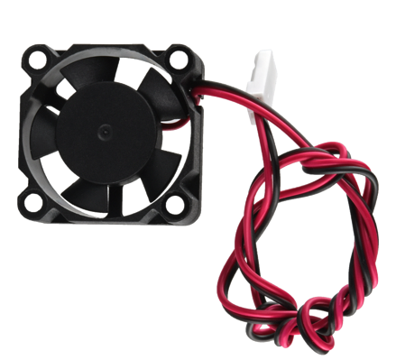 P120 Ventilátor extrudéru 30x30x10 mm (krátký kabel)