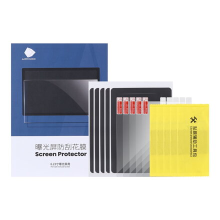 Anycubic Ochranná fólie na displej pro 6,23palcový LCD displej (5 ks)