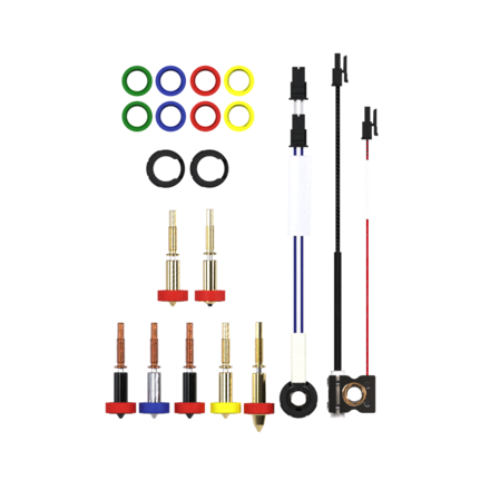 E3D Revo™ Genius kovová sada horkého konce - 24V - PT1000