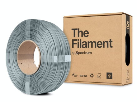 ReFill TheFilament PLA CF ŠEDÁ 1,75 mm 1 kg