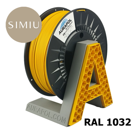 Filament AURAPOL PLA MUSTARD FIELD 1,75 mm 1 kg.